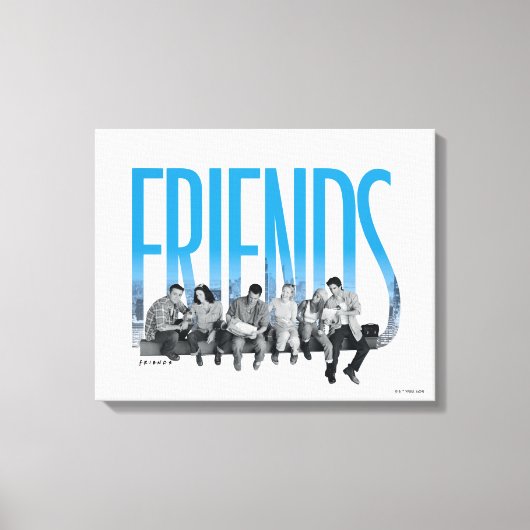 FRIENDS™ | ギャング キャンバスプリント (正面)