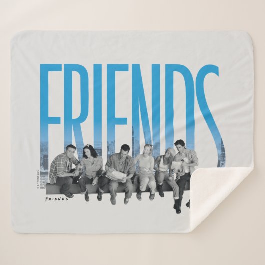 FRIENDS™ | ギャング シェルパブランケット (正面(横))