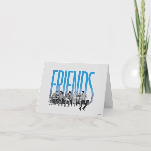 FRIENDS™ | ギャング ノートカード (正面)