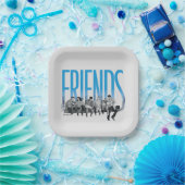 FRIENDS™ | ギャング ペーパープレート (パーティー)