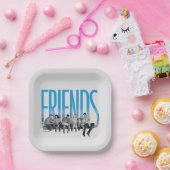 FRIENDS™ | ギャング ペーパープレート (パーティー)