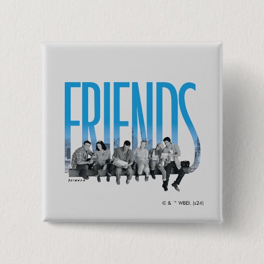 FRIENDS™ | ギャング 缶バッジ (正面)