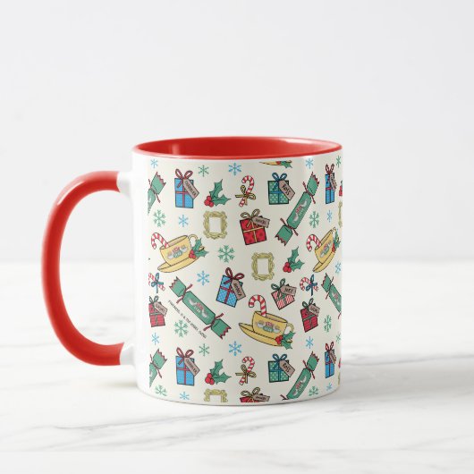 FRIENDS™ | クリスマスアイコンパターン マグカップ (左)