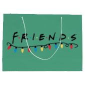 FRIENDS™ | クリスマスイルミネーション ロゴ ラージペーパーバッグ (裏面)