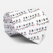 FRIENDS™ | クリスマス ライト ロゴ ネクタイ (ロール)
