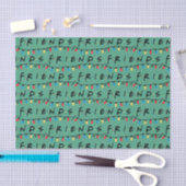 FRIENDS™ | クリスマス ライト ロゴ 薄葉紙 (クラフト)