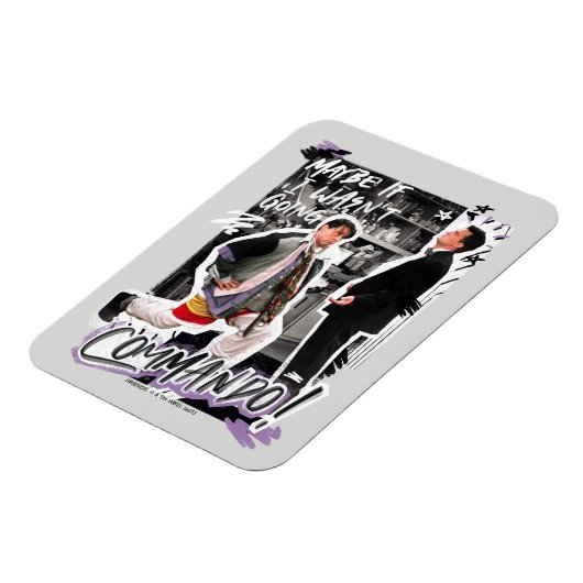 FRIENDS™ |コマンもしドに行かなかったのかも! マグネット (左側)