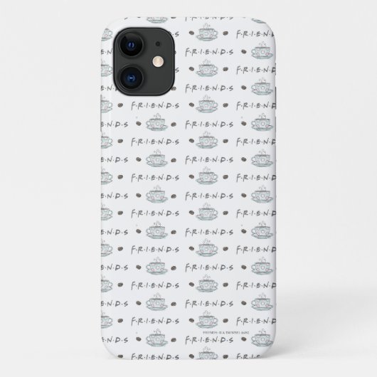FRIENDS™ | コーヒーマグ 水彩パターン Case-Mate iPhoneケース (裏面)