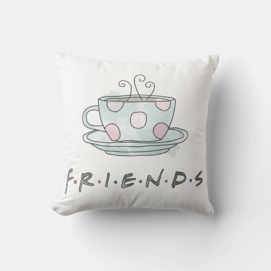 FRIENDS™ | コーヒーマグ 水彩画 クッション (正面)