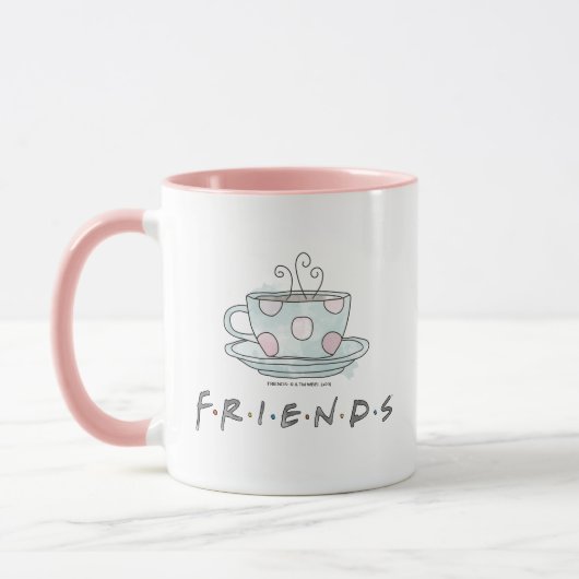 FRIENDS™ | コーヒーマグ 水彩画 マグカップ (左)
