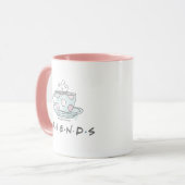 FRIENDS™ | コーヒーマグ 水彩画 マグカップ (正面左)
