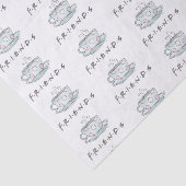 FRIENDS™ | コーヒーマグ 水彩画 薄葉紙 (詳細)