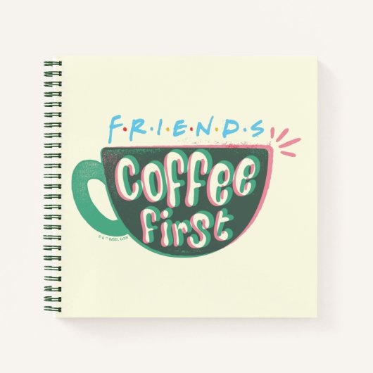 FRIENDS™ | コーヒー・ファースト ノートブック (正面)