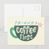 FRIENDS™ | コーヒー・ファースト ポストカード (正面/裏面)