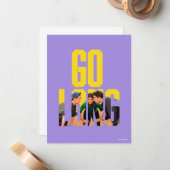 FRIENDS™ | ゴー ロング クォート ノートカード (正面/裏面インサイチュ)