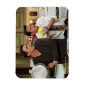 FRIENDS™ | ジョーイとチャンドラーが怖がる マグネット (縦)