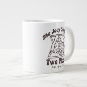 FRIENDS™ | ジョーイのピザの名言 ジャンボコーヒーマグカップ (正面右)