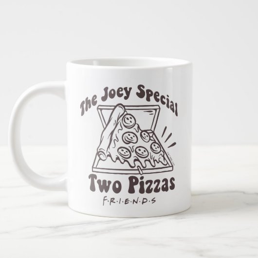 FRIENDS™ | ジョーイのピザの名言 ジャンボコーヒーマグカップ (左)