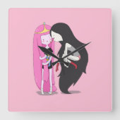 Friends スクエア壁時計 (正面)