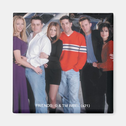 FRIENDS™ | ストリート系カップル マグネット (正面)