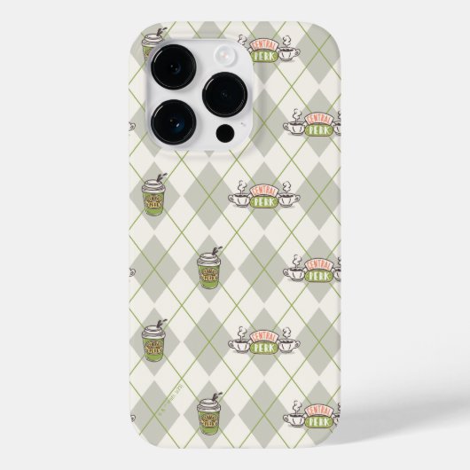 FRIENDS™ | セントラルパークのアーガイル柄 Case-Mate iPhoneケース (裏面)