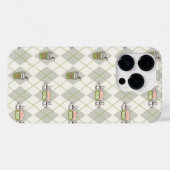 FRIENDS™ | セントラルパークのアーガイル柄 Case-Mate iPhoneケース (裏面 (横))