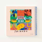 FRIENDS™ | セントラルパークのビビットグラフィック ノートブック (裏面)