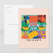 FRIENDS™ | セントラルパークのビビットグラフィック ポストカード (正面/裏面)