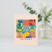 FRIENDS™ | セントラルパークのビビットグラフィック ポストカード (スタンド正面)