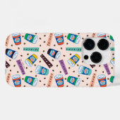 FRIENDS™ | セントラルパークの活気あるコーヒーパターン Case-Mate iPhoneケース (裏面 (横))