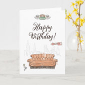 FRIENDS™ | セントラルパークの誕生日 カード (黄色い花)
