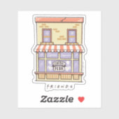 FRIENDS™ | セントラルパーク風刺カフェ シール (シート)