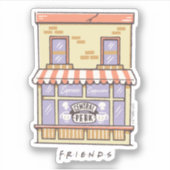 FRIENDS™ | セントラルパーク風刺カフェ シール (正面)