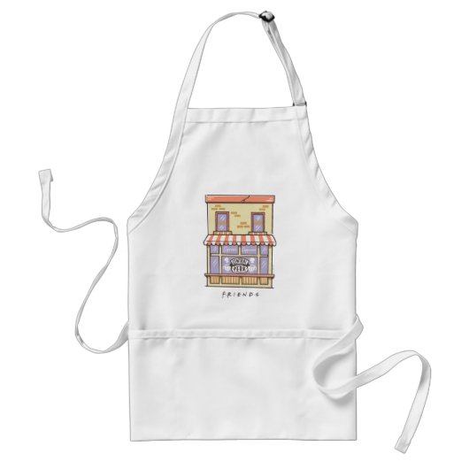 FRIENDS™ | セントラルパーク風刺カフェ スタンダードエプロン (正面)