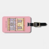 FRIENDS™ | セントラルパーク風刺カフェ ラゲッジタグ (正面横)