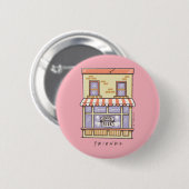 FRIENDS™ | セントラルパーク風刺カフェ 缶バッジ (正面&裏面)