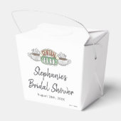 FRIENDS™ | セントラルパーク 水彩 結婚前お披露目パーティー フェイバーボックス (裏面サイド)