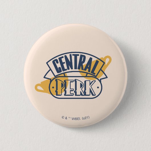 FRIENDS™ | セントラルパーク 缶バッジ (正面)