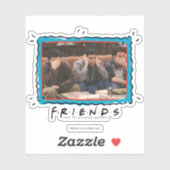 FRIENDS™ | ソファに座るジョーイ、ロス、チャンドラー シール (シート)