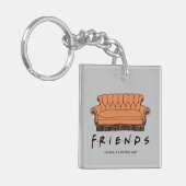 FRIENDS™ソファ キーホルダー (正面左)