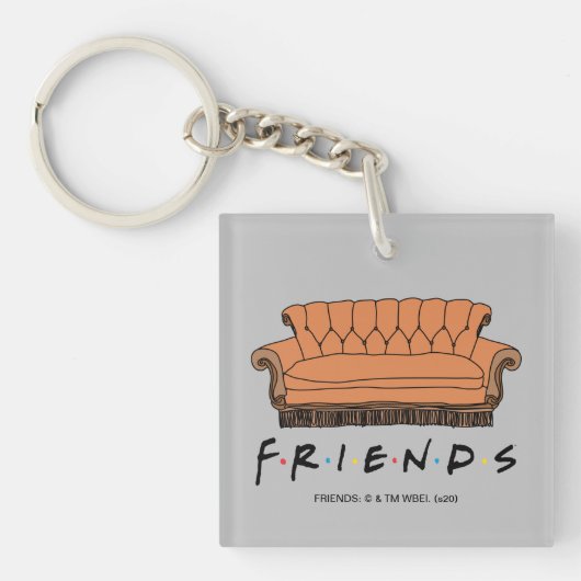 FRIENDS™ソファ キーホルダー (正面)