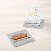 FRIENDS™ソファ スクエアペーパーコースター (インサイチュ)