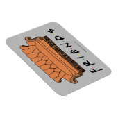 FRIENDS™ソファ マグネット (右側)