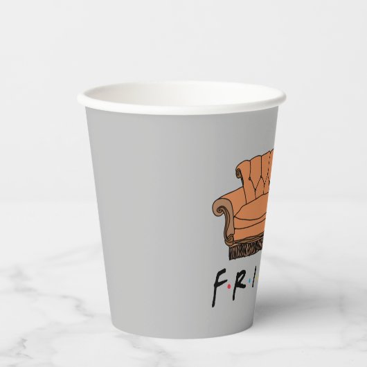 FRIENDS™ソファ 紙コップ (正面)