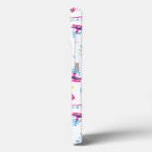 FRIENDS™ タクシーとウォーターフォントパターン Case-Mate iPhoneケース (裏面 / 左)