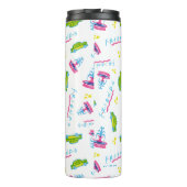 FRIENDS™タクシーと噴水のパターン タンブラー (裏面)