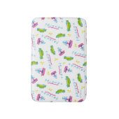 FRIENDS™ タクシーと噴水パターン バスマット (正面縦)