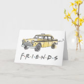 FRIENDS™ | タクシー カード (黄色い花)