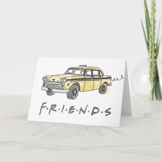 FRIENDS™ | タクシー カード (正面)