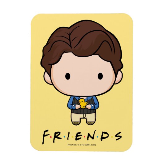 FRIENDS™ | チャンドラーちびキャラ マグネット (縦)
